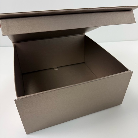 Beautiful Bvlgari Metallic Bronze Closet Storage or Gift Box - Picture 4 of 13